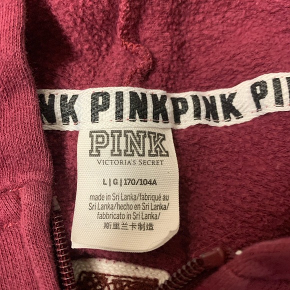 PINK zip-up - Picture 2 of 3